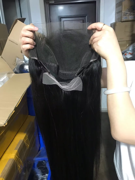 13x6 HD Full Frontal Silky Straight Wigs