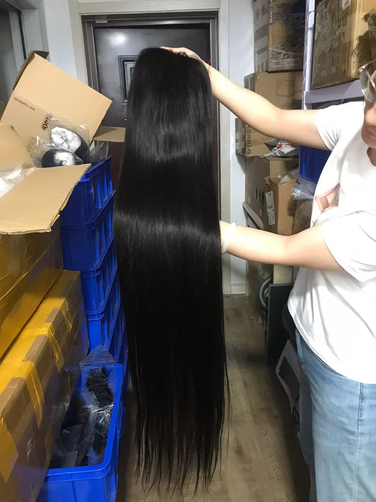 13x4 HD Full Frontal Silky Straight Wig
