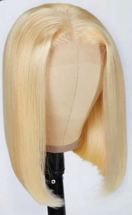 14" transparent 13x4 full frontal bob 613